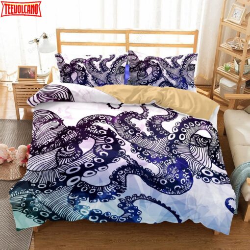 3d Animal Octopus Duvet Cover Bedding Sets