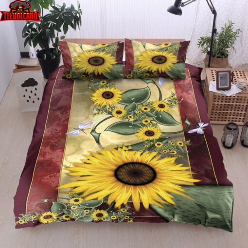 3d Beautiful Sunflower Bed Sheets Duvet Cover Bedding Sets