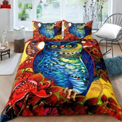 3D Boho Owl Safari Bird Exotic Style Bedding Sets