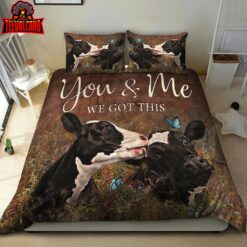 3D Cow You And Me We Got This Duvet Cover Bedding Sets