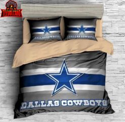 3d Dallas Cowboys Duvet Cover Bedding Set