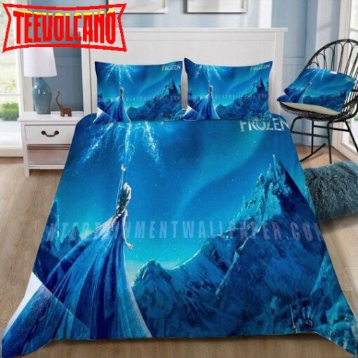 3d Disney Frozen Elsa The Lonely Ice Queen Duvet Cover Bedding Sets