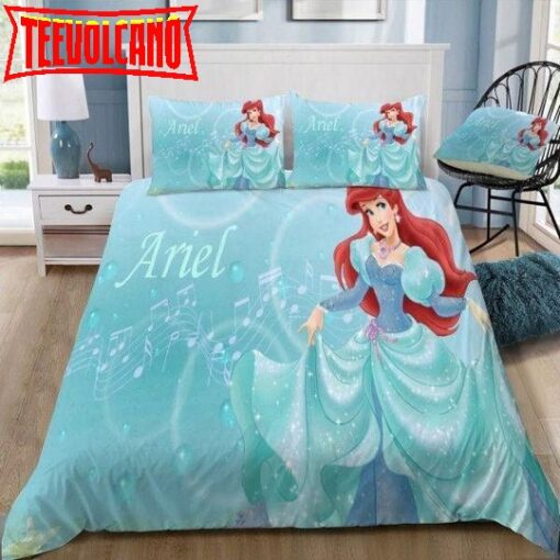 3d Disney Mermaid Ariel Princess Duvet Cover Bedding Sets