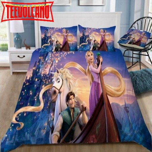 3d Disney Movie Tangled Duvet Cover Bedding Sets