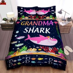 3d Grandma Shark Doo Doo Bedding Sets