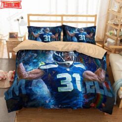 3d Kam Chancellor Seattle Seahawks Duvet Cover Bedding Sets