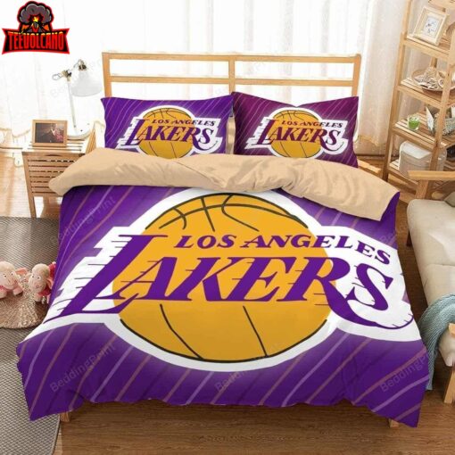 3d Los Angeles Lakers Duvet Cover Duvet Cover Bedding Sets