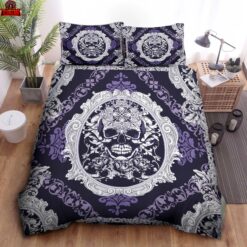 3d Mandala Victorian Skull Bed Sheets Duvet Cover Bedding Sets