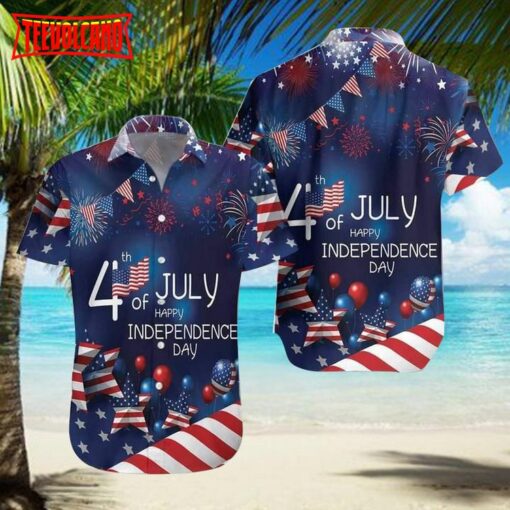 4th July US Independence Day Hawaiian Shirt