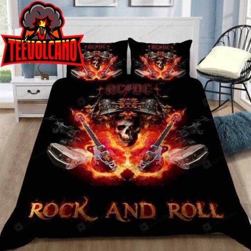 AcDc Bedding Set Sleepy Halloween And Christmas