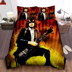 AcDc Evil Angus Young Bedding Sets