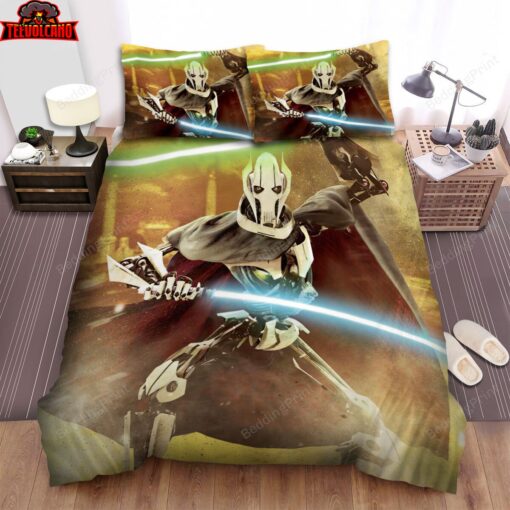 Action Poses Grievous Bed Sheets Duvet Cover Bedding Sets