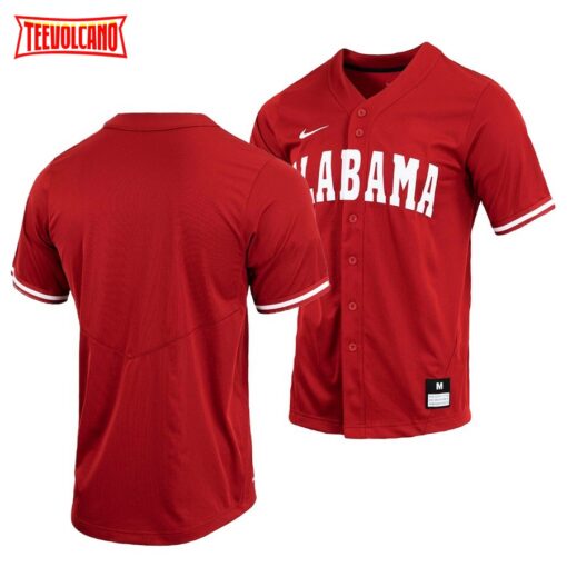 Alabama Crimson Tide College Baseball Crimson Replica Jersey
