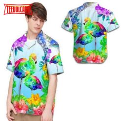 Aloha Lgbt Flamingo Tropical Hawaiian Shirt