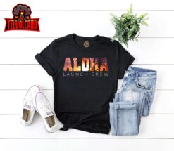 Aloha Sunset Tropical Beach Camo Island Honolulu Hawaii Oahu T-Shirt