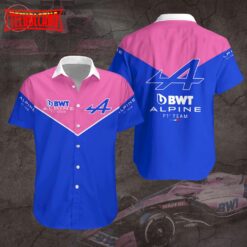 Alpine F1 Racing Team Hawaiian Shirt