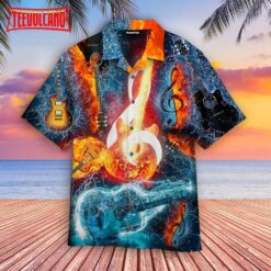 Amazing Music Note Guitar Hawaiian Shirt