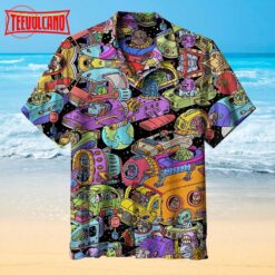 Amazing outer space traffic Hawaiian Shirt