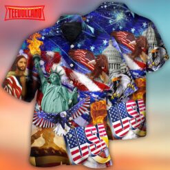 America Independence Day Hawaiian Shirt