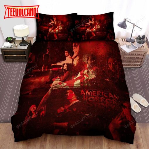 American Horror Story Bloody Movie Poster Duvet Cover Bedding Sets