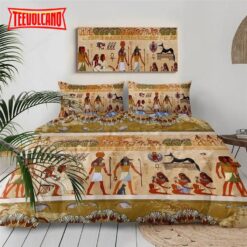 Ancient Egypt Civilization Bed Sheets Duvet Cover Bedding Sets