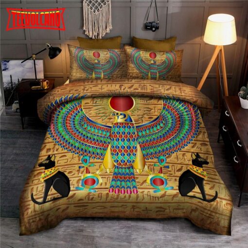 Ancient Egyptian God Bed Sheets Duvet Cover Bedding Sets