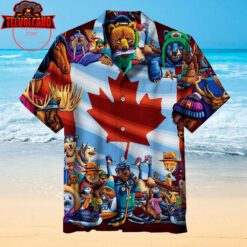 Animals of Canada Unisex Hawaiian Shirt