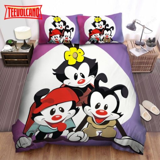 Animaniacs The Warner Siblings Formation Duvet Cover Bedding Sets