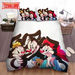 Animaniacs The Warner Siblings Illustration Duvet Cover Bedding Sets