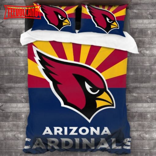 Arizona Cardinals Logo Duvet Cover Bedding Sets