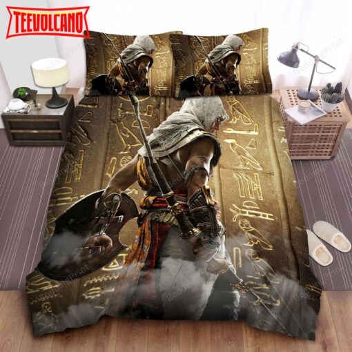 Assassin’s Creed Origins Hieroglyphs Duvet Cover Bedding Sets