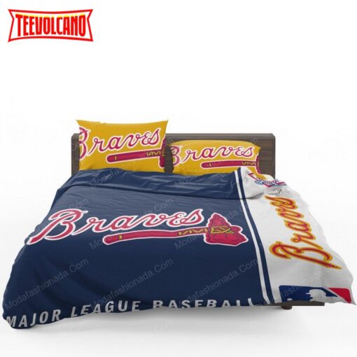 Atlanta Braves MLB Baseball National League Sport 1 Bedding Set