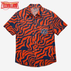 Auburn Tigers Thematic Hawaiian Shirt