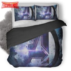 Avengers Endgame Logo Abstract Artwork Duvet Cover Bedding Sets