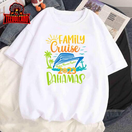 Bahamas Cruise 2023 Family Friends Group Vacation Matching T-Shirt