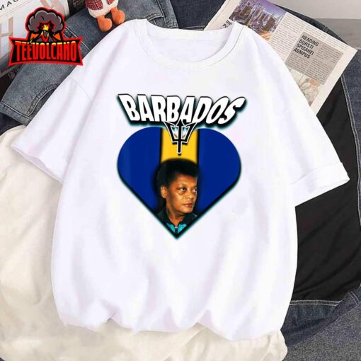 Barbados Audrey Island Heart Trident T-Shirt
