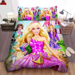 Barbie School Bed Sheets Spread Duvet Cover Bedding Sets