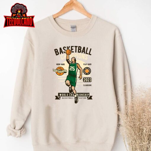 Basketball Player Game Coach Sports Lover Dunk T-Shirt