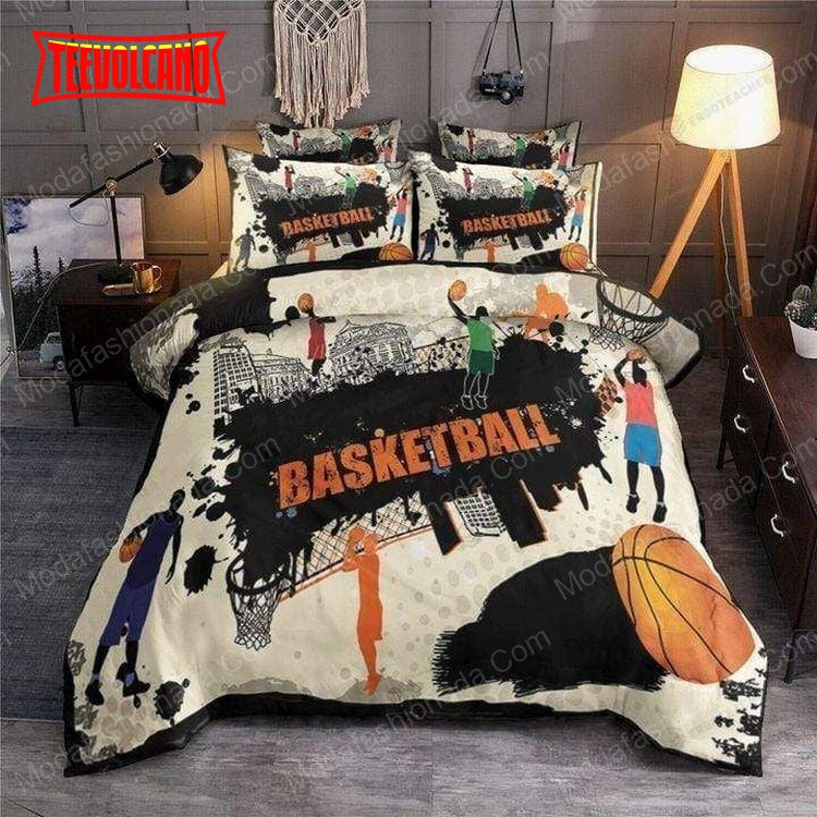 Basketball Player Pattern Sport 6 Duvet Cover Bedding Sets