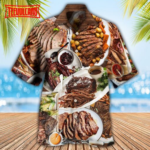 BBQ Brisket Delicious Meal For Life Hawaiian Shirt