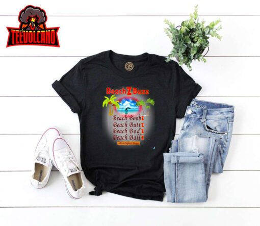 BeachiekonDesigns, Teaseteetops, Beach Z Buzz Premium T-Shirt