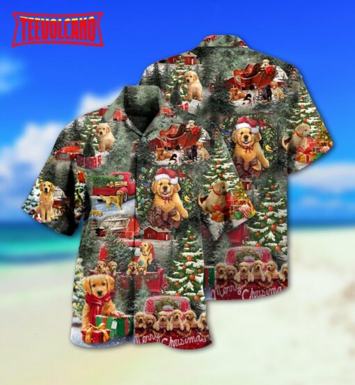 Beagle Dogs Love Christmas Every Time Hawaiian Shirt