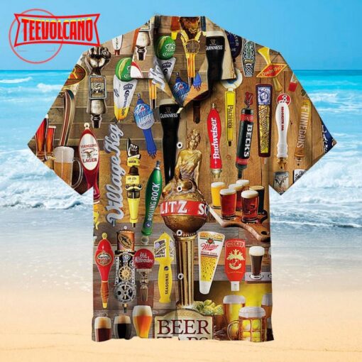 Beer Taps Hawaiian Shirt