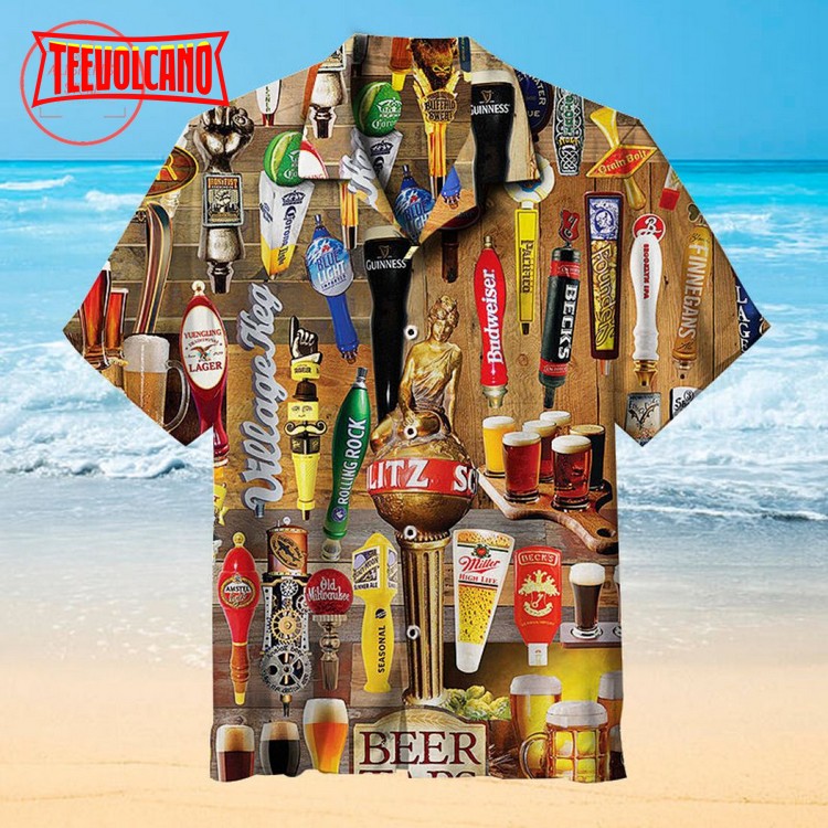 Beer Taps Hawaiian Shirt