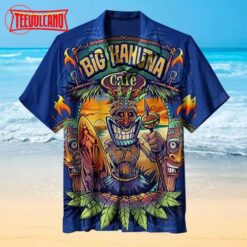 Big Kahuna Cafe Tiki Hawaiian Shirt