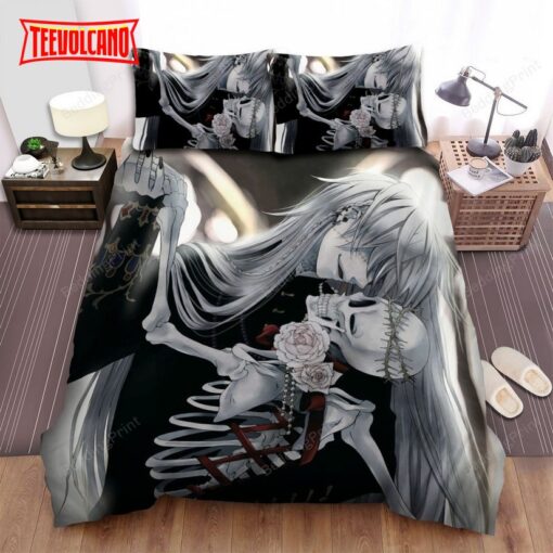 Black Butler Undertaker Art Bed Sheets Duvet Cover Bedding Sets