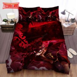 Black Clover Asta With Demon-Dweller Sword In The Smoke Bedding Sets