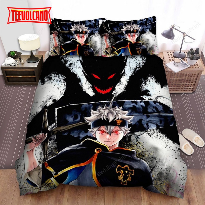 Black Clover Asta With The Demon-Slayer Sword And Zagred Bedding Sets