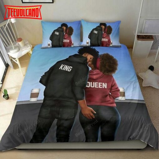 Black Couple Sport King &amp Queen Bedding Sets