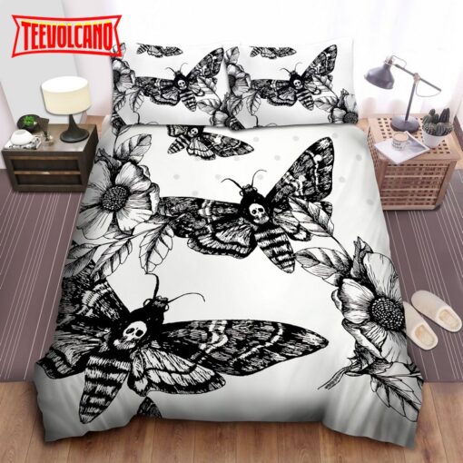 Black Death Moth Bedding Sets